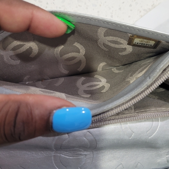 🔹️ CHANEL🔹️ Cambon Black Quilted Lambskin Leather CC Long Wallet ✨️🖤 COA - Picture 11 of 12